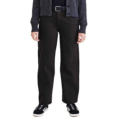 Dockers High Waist Jean Cut Straight High Straight Black Garment Dye 24 - Dockers High Waist Jean Cut Straight High Straight Black Garment Dye 24 -