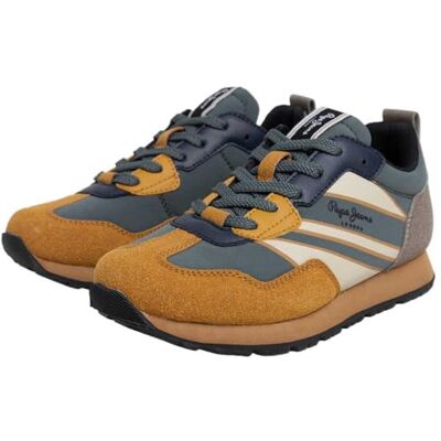 Pepe Jeans Foster Cross B sneakers, Grön (gjutgrön), 13,5 UK, Grön gjutning grön, 13.5 UK Pepe Jeans Foster Cross B sneakers, Grön (gjutgrön), 13,5 UK, Grön gjutning grön, 13.5 UK