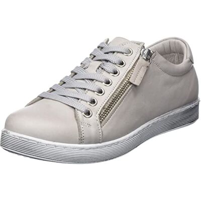 Andrea Conti Dambåt sneakers, silvergrå/mörk sten, 35 EU Andrea Conti Dambåt sneakers, silvergrå/mörk sten, 35 EU