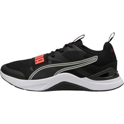 PUMA Unisex Prospect Cross Trainer, svart glödande röd, 36 EU PUMA Unisex Prospect Cross Trainer, svart glödande röd, 36 EU