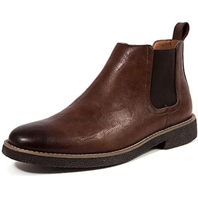 Deer Stags Men's Rockland Dress Comfort Chelsea Boot/Brown/Dark Brown/ 11 / Medium Deer Stags Men's Rockland Dress Comfort Chelsea Boot/Brown/Dark Brown/ 11 / Medium