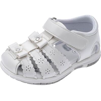 Chicco Spindelrem för flickor (2) sandaler, Vit 2, 30 EU Chicco Spindelrem för flickor (2) sandaler, Vit 2, 30 EU