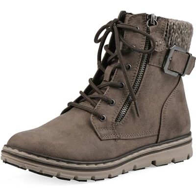 CLIFFS BY WHITE MOUNTAIN CLIFFS AV WHITE MOUNTAIN skor Kelsie kvinnors snörning vandrare stil stövel, Sten/tyg, 38-39 EU CLIFFS BY WHITE MOUNTAIN CLIFFS AV WHITE MOUNTAIN skor Kelsie kvinnors snörning vandrare stil stövel, Sten/tyg, 38-39 EU