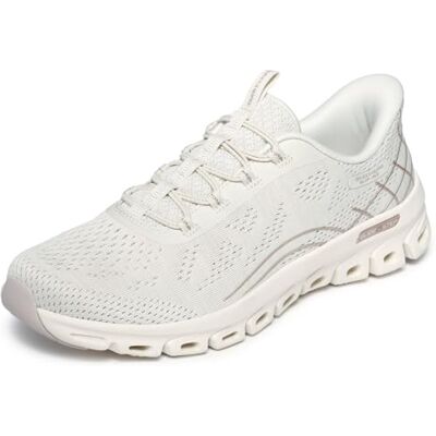 Skechers dam Glide-Step Elevate Amaze sneakers, Off White, 4.5 UK Skechers dam Glide-Step Elevate Amaze sneakers, Off White, 4.5 UK