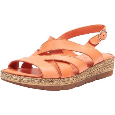 Andrea Conti Sandaler för kvinnor med klack, Papaya, 38 EU, papaya, 38 EU Andrea Conti Sandaler för kvinnor med klack, Papaya, 38 EU, papaya, 38 EU