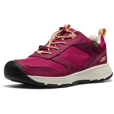 KEEN Unisex Skua vattentäta sneakers för barn, Beaujolais Peach Fuzz, 3 UK KEEN Unisex Skua vattentäta sneakers för barn, Beaujolais Peach Fuzz, 3 UK