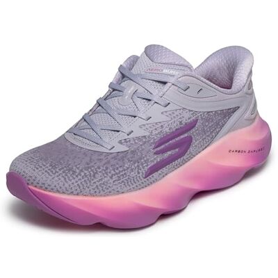 Skechers Dam Aero Burst Handfree Slip-ins Sneaker, Lavendel neon rosa, 38 EU Skechers Dam Aero Burst Handfree Slip-ins Sneaker, Lavendel neon rosa, 38 EU