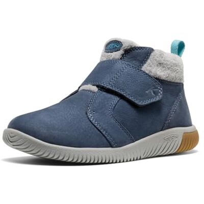 KEEN Unisex barn Knx Middie sneakers, Vintage indigo legering, 24 EU KEEN Unisex barn Knx Middie sneakers, Vintage indigo legering, 24 EU