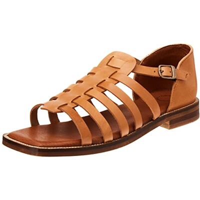 CA'SHOTT A/S Dam CASMARY stängd klack vegetable tanned läder platt sandal, konjak, 39 EU, konjak, 39 EU CA'SHOTT A/S Dam CASMARY stängd klack vegetable tanned läder platt sandal, konjak, 39 EU, konjak, 39 EU