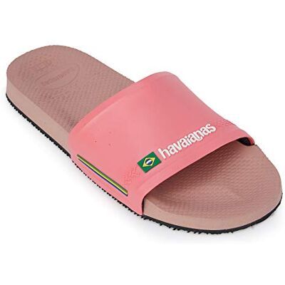 Havaianas unisex slide sandaal, Crocus Rose, 8 UK Havaianas unisex slide sandaal, Crocus Rose, 8 UK