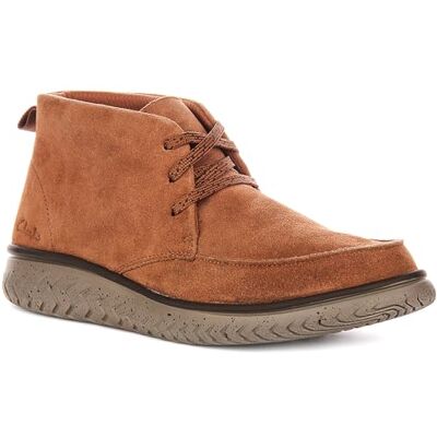 Clarks RelaxLite Moc Mens Cola Suede, 6.5 Clarks RelaxLite Moc Mens Cola Suede, 6.5