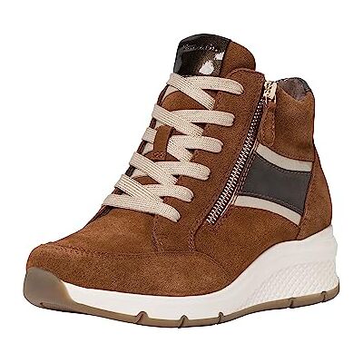 Tamaris Comfort Sneaker 8-85209-41 bekväm passform, Cognac Snake M, 40 EU bred Tamaris Comfort Sneaker 8-85209-41 bekväm passform, Cognac Snake M, 40 EU bred