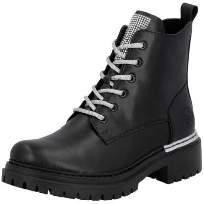 Rieker 72620 Biker Boots, Svart, 39 EU, svart, 39 EU Rieker 72620 Biker Boots, Svart, 39 EU, svart, 39 EU