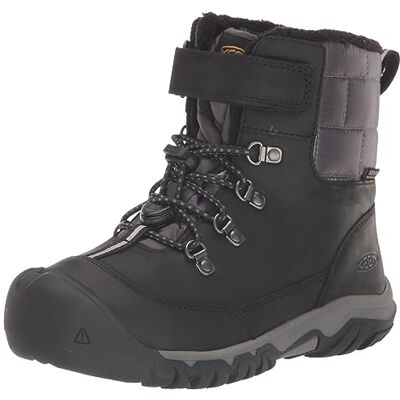 KEEN Unisex barn Kanibou vattentäta snöstövlar, Svart magnet, 24 EU KEEN Unisex barn Kanibou vattentäta snöstövlar, Svart magnet, 24 EU