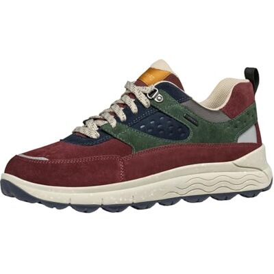 Geox Herr U SPHERICA 4 x 4 B ABX sneakers, vine/DK grön, 41 EU, Vin Dk Green, 41 EU Geox Herr U SPHERICA 4 x 4 B ABX sneakers, vine/DK grön, 41 EU, Vin Dk Green, 41 EU