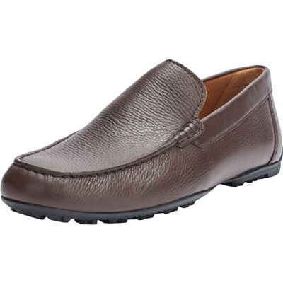 Geox män U KOSMOPOLIS + Grip Moccasin, DK Brown, 46 EU, Dk brun, 46 EU Geox män U KOSMOPOLIS + Grip Moccasin, DK Brown, 46 EU, Dk brun, 46 EU