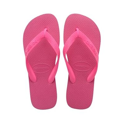 Havaianas – topp, bekväma, hållbara och lätta badtofflor, Zori stil, med halkfri sula, unisex vuxna, Rosa flux, 33/34 EU Havaianas – topp, bekväma, hållbara och lätta badtofflor, Zori stil, med halkfri sula, unisex vuxna, Rosa flux, 33/34 EU