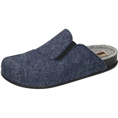 Manitu Herr 220048-05 tofflor, blå, 44 EU, blå, 44 EU Manitu Herr 220048-05 tofflor, blå, 44 EU, blå, 44 EU