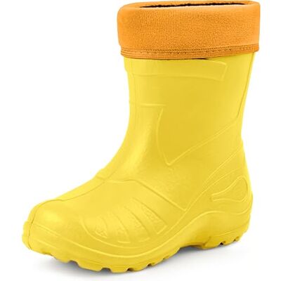 Ladeheid Barn Flickor Pojkar Fjäderlätta EVA Termogummistövlar Regnfodrade KL050 (Solig, 22 EU) Ladeheid Barn Flickor Pojkar Fjäderlätta EVA Termogummistövlar Regnfodrade KL050 (Solig, 22 EU)