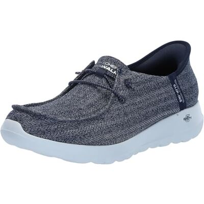 Skechers Dam Go Walk Joy Moc Toe fritidssko sneakers, Marinblå, 36.5 EU Skechers Dam Go Walk Joy Moc Toe fritidssko sneakers, Marinblå, 36.5 EU