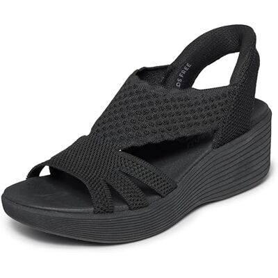 Skechers Parallell LITE sommarinbjudan för kvinnor, sneakers, svart, 5 UK Skechers Parallell LITE sommarinbjudan för kvinnor, sneakers, svart, 5 UK