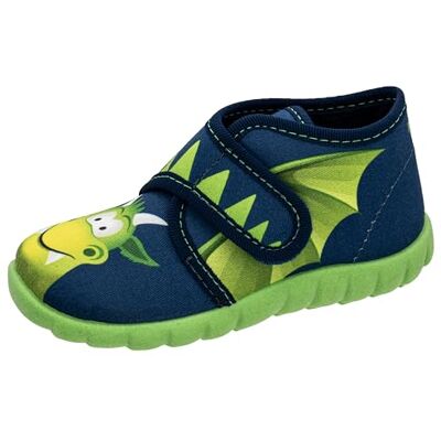 Fischer Markenschuh Fischer Pojkar Flexi tofflor, Blågrön, 20 EU Fischer Markenschuh Fischer Pojkar Flexi tofflor, Blågrön, 20 EU
