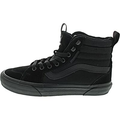 Vans flickors Filmore HiSneaker, Mocka kanvas svart svart, 45 EU Vans flickors Filmore HiSneaker, Mocka kanvas svart svart, 45 EU