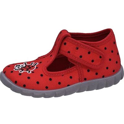 Fischer Markenschuh Fischer Flickor mini höga tofflor, Röd röd 40-20 EU Fischer Markenschuh Fischer Flickor mini höga tofflor, Röd röd 40-20 EU