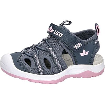 Lico Unisex barn Meloria Vs sandal, Grau Rosa, 29 EU Lico Unisex barn Meloria Vs sandal, Grau Rosa, 29 EU