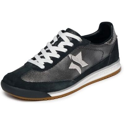 Skechers SKX 92 Perfect SHIMMERED sneakers, Svart Silver, 9 UK Skechers SKX 92 Perfect SHIMMERED sneakers, Svart Silver, 9 UK