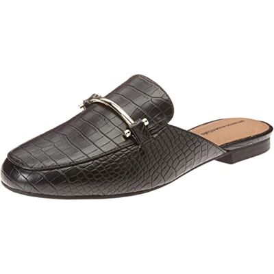 Amazon Essentials damspänne mule, svart krokodiltryck, 39 EU Amazon Essentials damspänne mule, svart krokodiltryck, 39 EU