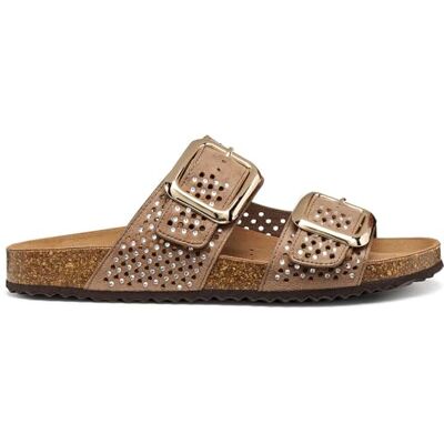 Geox Damer D BRIONIA R C platt sandal, gammal ros, 41 EU Geox Damer D BRIONIA R C platt sandal, gammal ros, 41 EU