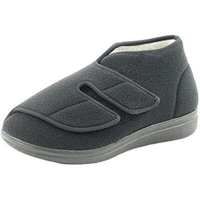Fischer Markenschuh Fischer Unisex Bad Wiessee tofflor, svart 39 EU 3X-Weit Fischer Markenschuh Fischer Unisex Bad Wiessee tofflor, svart 39 EU 3X-Weit