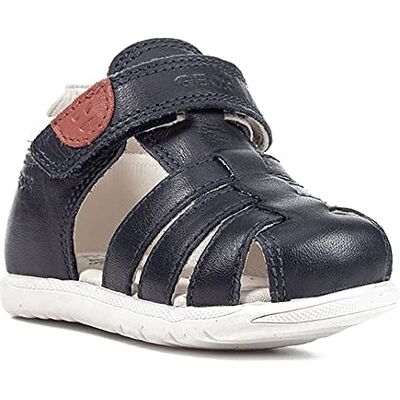 Geox Baby pojkar B Macchia Boy Sandal, marinblå, 24 EU Geox Baby pojkar B Macchia Boy Sandal, marinblå, 24 EU