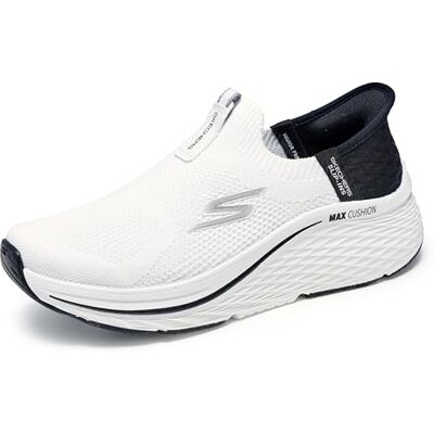 Skechers Dam Max Cushioning Elite 2.0 Eternal Hands Free Slip-ins sneakers, Vit svart, 37 EU bred Skechers Dam Max Cushioning Elite 2.0 Eternal Hands Free Slip-ins sneakers, Vit svart, 37 EU bred