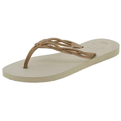 Havaianas Flicka flash sweet tåseparator, Beige Beige 0121-35/36 EU Havaianas Flicka flash sweet tåseparator, Beige Beige 0121-35/36 EU