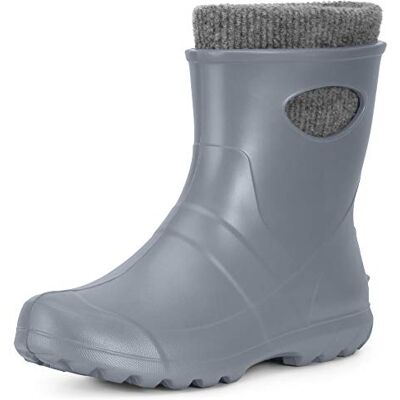 Ladeheid Dam Lättvikt EVA Thermo Gummistövlar LA-750 (Silver, 36 EU) Ladeheid Dam Lättvikt EVA Thermo Gummistövlar LA-750 (Silver, 36 EU)