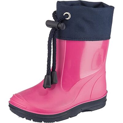 Beck Flickor basic gummistövlar, Rosa rosa 06 30 EU Beck Flickor basic gummistövlar, Rosa rosa 06 30 EU