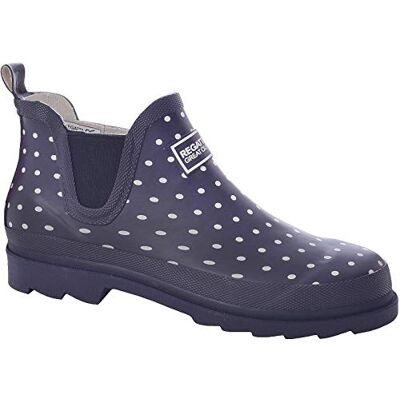 Regatta dam Harper utomhus Wellington stövlar, Marinblå polkadot, 37 EU Regatta dam Harper utomhus Wellington stövlar, Marinblå polkadot, 37 EU