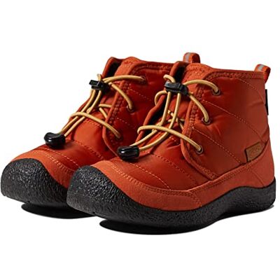KEEN Unisex-Child Howser 2 quiltade mellanhöga vattentäta bekväma hållbara chukka-stövlar, Potters lera/svart, 22 EU KEEN Unisex-Child Howser 2 quiltade mellanhöga vattentäta bekväma hållbara chukka-stövlar, Potters lera/svart, 22 EU