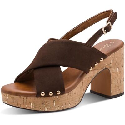 MARCO TOZZI dam 2–28366-46 sandaler, mocka, 39 EU MARCO TOZZI dam 2–28366-46 sandaler, mocka, 39 EU