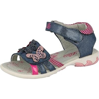 Lico Lindsey V Flicka Sandaler med rem, Marinblå/rosa, 33 EU Lico Lindsey V Flicka Sandaler med rem, Marinblå/rosa, 33 EU