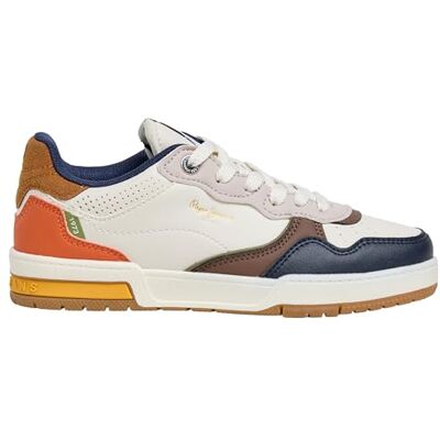 Pepe Jeans pojkar Levitt West B sneakers, blå/marinblå Pepe Jeans pojkar Levitt West B sneakers, blå/marinblå