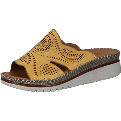 Manitu Damer 900119-06 sandal, GUL, 39 EU Manitu Damer 900119-06 sandal, GUL, 39 EU