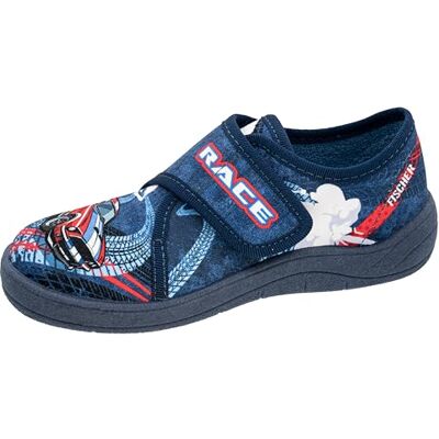 Fischer Markenschuh Fischer Tofflor för barn, storlek:31 EU, Färg:Blå Fischer Markenschuh Fischer Tofflor för barn, storlek:31 EU, Färg:Blå