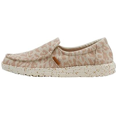 HEYDUDE Hey Dude dam Misty Loafer skor, Vävd cheetah tan, 36 EU HEYDUDE Hey Dude dam Misty Loafer skor, Vävd cheetah tan, 36 EU