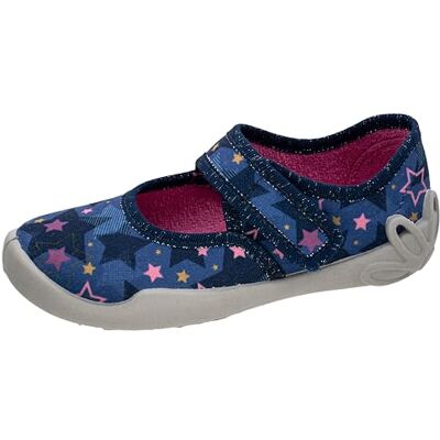 Fischer Markenschuh Fischer Blanka tofflor, blå/rosa, 35 EU bred, Blå rosa, 35 EU bred Fischer Markenschuh Fischer Blanka tofflor, blå/rosa, 35 EU bred, Blå rosa, 35 EU bred