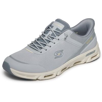 Skechers Dam Glide-Step Gratify Everyday BlissSneaker, Ljusgrått nät, 38 EU Skechers Dam Glide-Step Gratify Everyday BlissSneaker, Ljusgrått nät, 38 EU