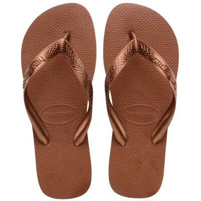 Havaianas damestop Tiras-slipper, roest/metallic koper, 1/2 VK Havaianas damestop Tiras-slipper, roest/metallic koper, 1/2 VK