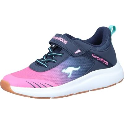 KangaROOS Unisex barn Kb-rida Ev sneakers, Dk marinblå tusensköna rosa, 37 EU KangaROOS Unisex barn Kb-rida Ev sneakers, Dk marinblå tusensköna rosa, 37 EU